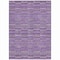 Homeroots 8' X 10' Purple And Lavender Striped Washable Indoor Outdoor Area Rug 587929 - alternate 5