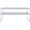 Amgood 18 in. x 72 in.  Stainless Steel Double Deck Over Shelf AMG DOS-1872 - alternate 3