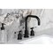 Kingston Brass Widespread Bathroom Faucet with Brass Pop-Up, Matte Black FSC8930KPS - alternate 2
