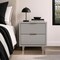 Manhattan Comfort Elara 18 in Solid Wood Nightstand in Light Gray (2-Drawer) NS1780-6 - alternate 3