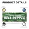 Signmission Farm Fresh Bell Pepper, 36 Inch x 96 Inch, Vinyl Banner B-96-30578 - alternate 2