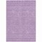 Homeroots 9' X 12' Lavender Lilac And Ivory Floral Washable Indoor Outdoor Area Rug 582360 - alternate 4
