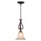 Vaxcel Monrovia Bronze Mini Pendant Ceiling Light PD35491RBZ/B - alternate 1