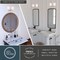 Vaxcel Laurelhurst 2-Light Vanity Light, Satin Nickel, Frosted White Glass, 13.25-In. Wide W0576 - alternate 3