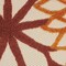 Homeroots 3' X 5' Green Orange and Red Indoor Outdoor Area Rug 521643 - alternate 6