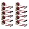 Mytee Products 2in x 30ft Kinedyne Ratchet Strap w/ Flat Hook Wide Handle - Red, 10PK RS230R-Kx10 - alternate 1