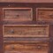 Homeroots 64" Brown Distressed Solid and Reclaimed Wood Seven Drawer Double Dresser 554673 - alternate 3