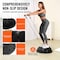 Vevor 23" Half Exercise Ball Trainer Yoga Balance Stability Ball Resistance Band 58-XC-01 - alternate 4