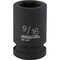 Channellock 1/2'' Drive 9/16'' 6-Point Shallow Standard Impact Socket 313165 - alternate 1