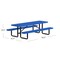 Leisure Craft Rectangle Portable Picnic Table, Blue, 8 ft L T8XPP-BLUE - alternate 5