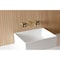 Kingston Brass Double-Handle Wall Mount Bathroom Faucet, Brushed Brass KS3127PKX - alternate 2