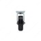 Richelieu Industrial Black Phenolic Casters, Swivel Without Brake, with Plate, Black F26817 - alternate 2