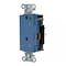 Hubbell Wiring Device-Kellems Straight Blade Receptacle, 5-15R, 15 A, 125V AC, 2 Pole, 3 Wire, Surface Mount, Grounded HBL2172STBLTR - alternate 1