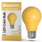 Bulbrite 25-Watt Equivalent Ceramic Yellow Color A19 Weatherproof Outdoor E26 Medium BaseLED Light Bulb, 10PK 862314 - alternate 3