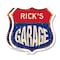 Signmission Rick's Garage, 18 inch X 18 inch, Plastic Sign, 2PK SHI-P-2PACK-18-383-RICK - alternate 1