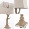 Jonathan Y Antler 29.5" Rustic Resin/Crystal LED Table Lamp, Beige/Clear JYL6306B - alternate 2