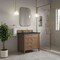 James Martin Vanities Brittany 36" Single Vanity, Pecan w/ 3 CM Charcoal Soapstone Silestone Top 655-V36-PCN-3CSP - alternate 2