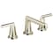 Brizo Levoir: Widespread Lavatory Faucet with Low Spout - Less Handles 1.5 GPM 65397LF-PNLHP - alternate 2