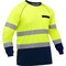 Bisley ANSI Type R Class 3 Long Sleeve Shirt with Navy Bottom 313M6118T-YN/M - alternate 1
