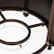 Leisuremod Walbrooke Brown Patio Round Tank Holder with Slats Design, Brown WHS24BR - alternate 4
