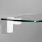 Dolle Eliot 4.4 in. H X 0.9 in. W X 2.6 in. D White Metal Shelf Clips 13428 - alternate 2