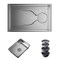 Homeroots 9in X 30in Silver Stainless Steel Undermount Kitchen Sink 719946 - alternate 3