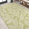 Jonathan Y Nevis Palm Frond Green/Cream 4 ft. x 6 ft. Indoor/Outdoor Area Rug SMB119D-4 - alternate 4