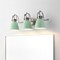 Jonathan Y Phineas 25.5" 3-Light Adjustable Farmhouse Bohemian Iron LED Vanity Light, Mint Green/Nickel JYL1116C - alternate 3