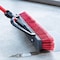 Libman Multi-Surface Squeegee Push Broom, 25-1/2 in Sweep Face, 3 in L Trim, Recycled PET Bristle, 64 in L, Red 1230 - alternate 3
