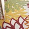 Homeroots 7' X 10' Red Ivory Yellow And Orange Floral Indoor Outdoor Area Rug 546692 - alternate 3