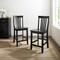 Crosley School House 2-Piece Counter Height Bar Stool Set CF500324-BK - alternate 3