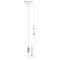 Z-Lite Stari 1-Light Pendant with Rod, 4.75 in W, Modern Gold 1956P-ROD-MGLD - alternate 3