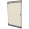 Ghent Enclosed Bulletin Board 42-1/8x27.75", 1 Door SILH20412 - alternate 1