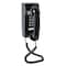 Zoro Select Standard Wall Phone, Black T-25 BLK w/o MW - alternate 1