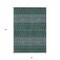 Homeroots 8' X 10' Green Blue And Purple Tribal Washable Indoor Outdoor Area Rug 582563 - alternate 5