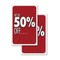 Signmission 50% Off, Vinyl Decals Only 24 Inch x 36 Inch, Vinyl Decal, 2PK DSB-2436-2PACK-30335 - alternate 1