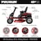 Prorun 48V 38-in. Steel Deck Cordless Riding Lawn Mower with 75 Ah Batteries (4) and Charger PRM48V38 - alternate 3