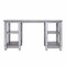 Homeroots 50" Silver Mirrored Writing Desk 402052 - alternate 2