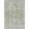 Homeroots 9' X 12' Artichoke Green Oriental Washable Indoor Outdoor Area Rug 607588 - alternate 5