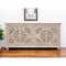 Homeroots 71in Beige Solid Wood Sideboard with Four Doors 488630 - alternate 4