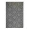 Homeroots 9' X 12' Gray and Blue Geometric Stain Resistant Indoor Outdoor Area Rug 531614 - alternate 2