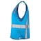 Dome75 Hi-Vis Safety Vest SM/MD Class Non-ANSI/Enhanced Visibility , Zipper 2 Pockets, 1 Mic Tab DV1281 - alternate 1