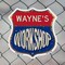 Signmission Wayne's Workshop, 6 Inch X 6 Inch, Plastic Sign SHI-P-6-489-WAYNE - alternate 2
