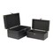 Homeroots Set of Two Black Solid Wood Box With Lid, 2PK 489352 - alternate 4