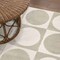 Jonathan Y Helena Modern Geometric Circles In Squares High-Low Beige/Cream 3 ft. x 5 ft. Area Rug SND104A-3 - alternate 3