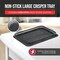 Bakken-Swiss 2-Piece Crisper Tray, Gray Marble, Non-Stick, XL 19inx13in, for Crispy Food and Bacon BAKCRIPL16 - alternate 2