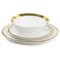 Gibson Home Premier Gold Fine Ceramic 12 Piece Dinnerware Set 129380.12 - alternate 2