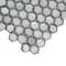 Apollo Tile Silver 10.8 in x 11.5 in Glass Glossy, Matte Floor and Wall Mosaic Tile 8.63 sqft/case, 10PK APLAHX8801A - alternate 3