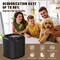 Edendirect 538 sq. ft. 5000mg/h Ion Generator Ozone Generator Odor Removal in Black with Fan and Timer ZR-C0CZ-CP00-DC5V - alternate 3