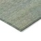 Homeroots 9' X 12' Blue Striped Washable Indoor Outdoor Area Rug 608799 - alternate 4